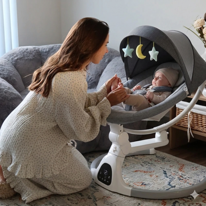 Balancelle bébé gris-Lumio-baby